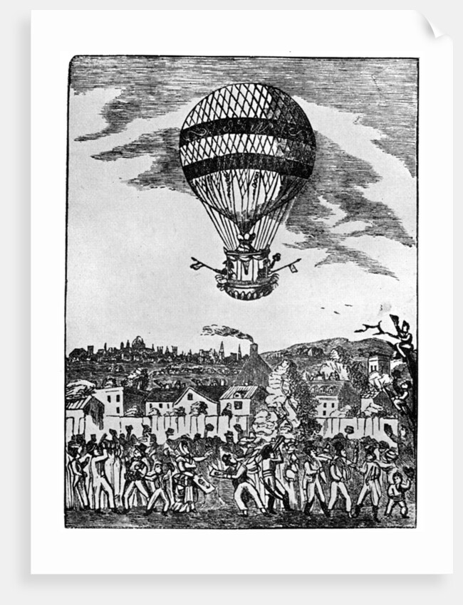 Mr Sadler's ascent with Captain Paget by Anonymous