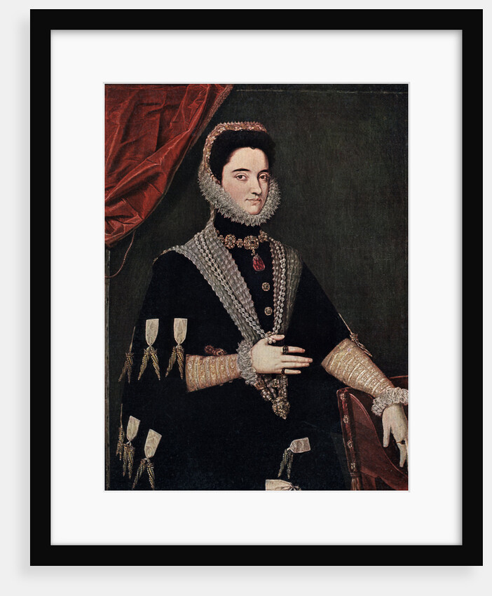 Marie of Austria by Juan Pantoja de la Cruz