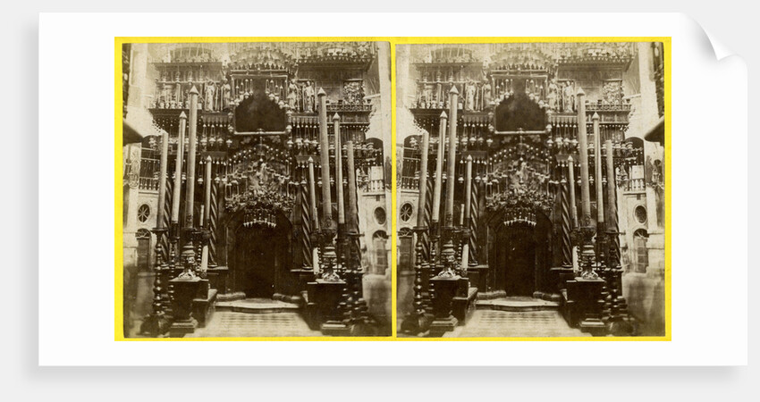 The Holy Sepulchre, Jerusalem, Palestine by Anonymous