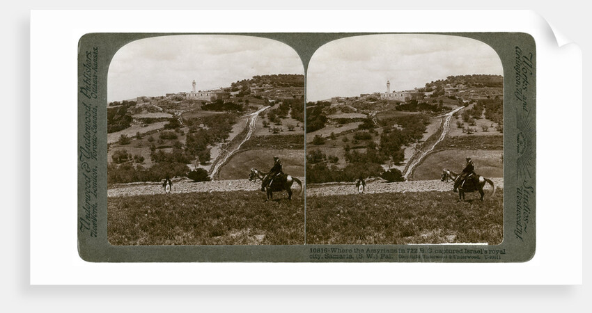 Samaria, south-west Palestine by Underwood & Underwood