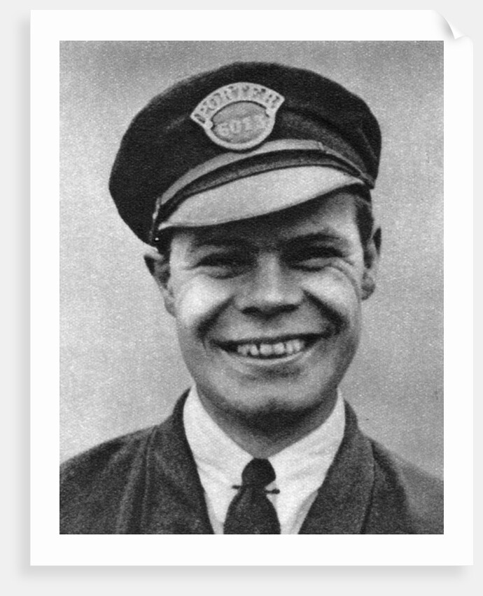 A train porter, London by Anonymous