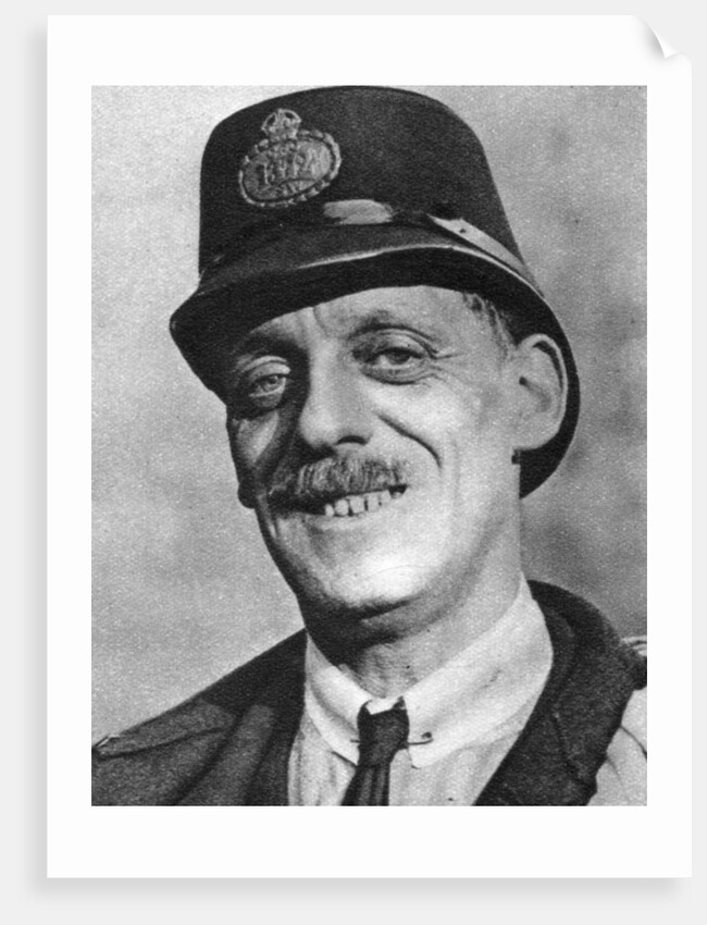 A postman, London by Anonymous