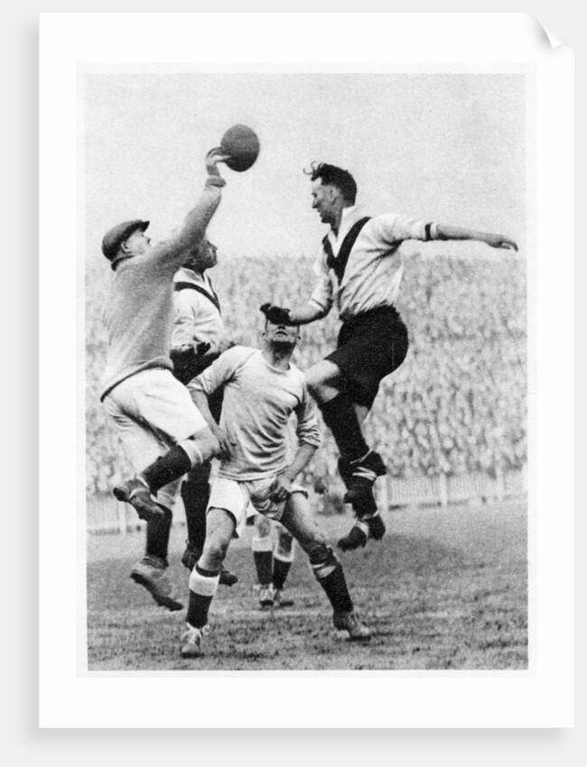 Goalmouth action at Clapton Orient, London by Anonymous