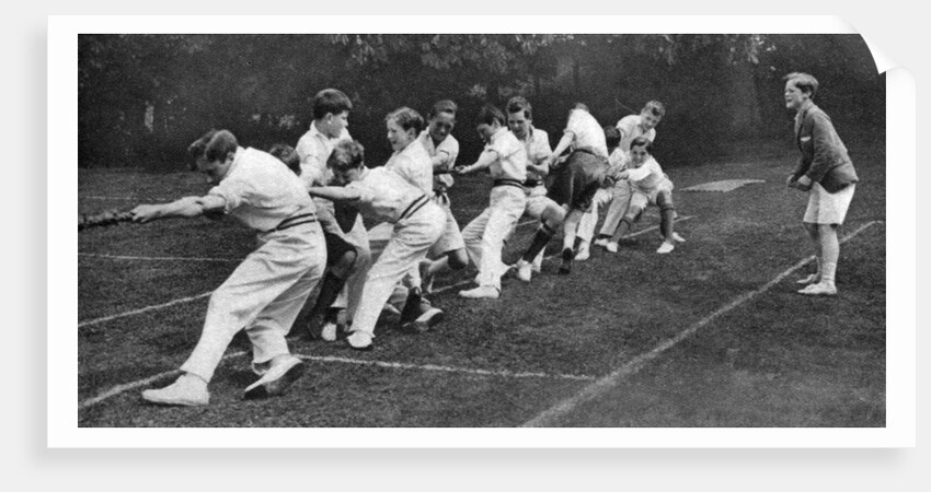 Tug-of-war at the Mill Hill Junior School sports day, London by Anonymous