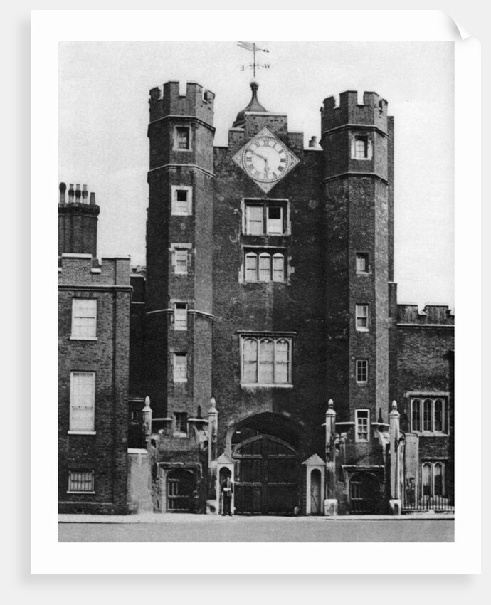 Brick gatehouse for a royal hunting lodge in St James's, London by McLeish