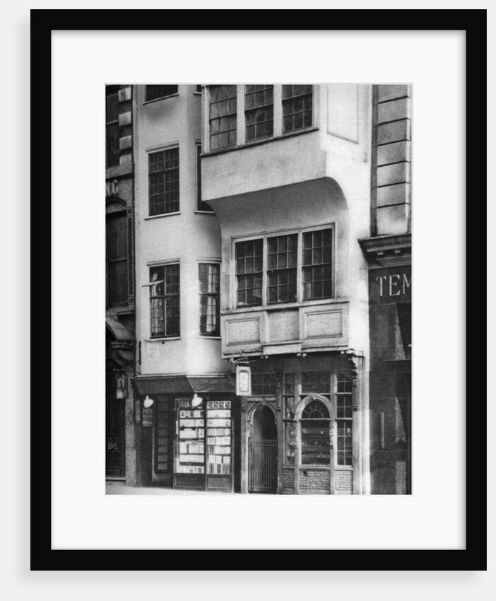A bookshop and tobacconist's in the Strand, London by Anonymous