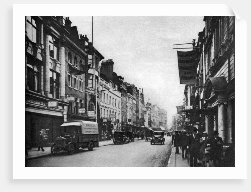 Looking south in New Bond Street, London by Anonymous
