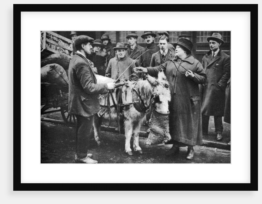 A 'whip woman', Covent Garden, London by McLeish