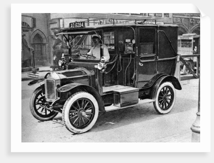 A London taxi by Anonymous