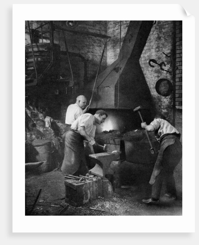 A smithy, St John's Gate, Clerkenwell, London by Anonymous