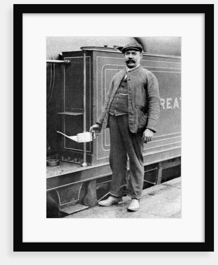 A train driver, London by Anonymous