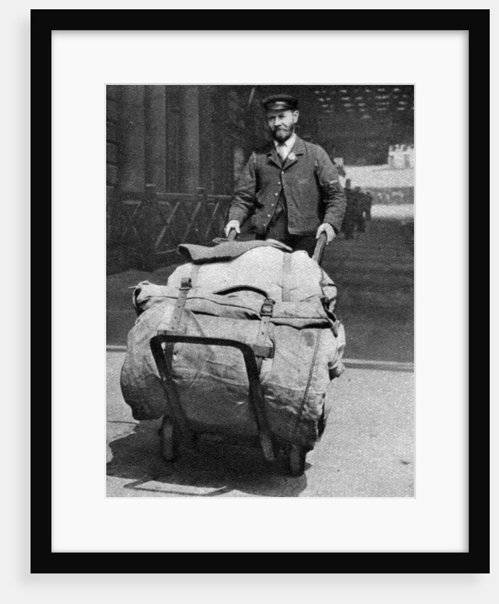 A train porter, London by Anonymous