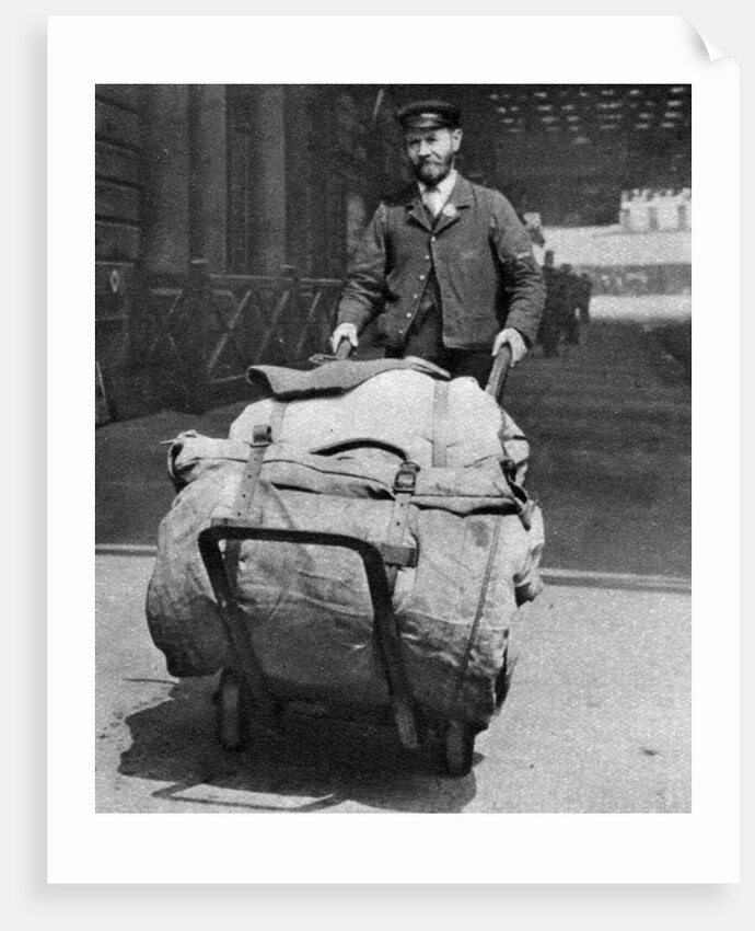 A train porter, London by Anonymous