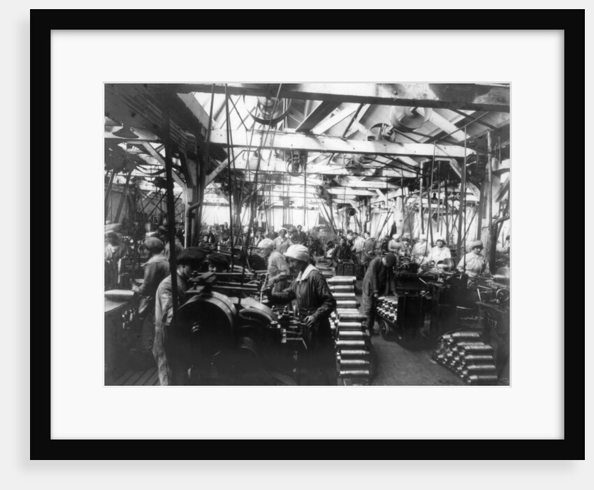 Munitions factory, London, World War I by Haua