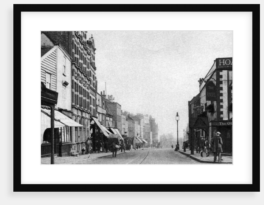 The High Street, Highgate Village, London by McLeish