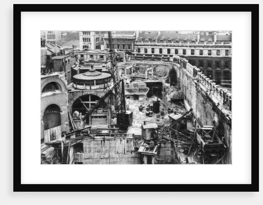 Bank, as seen from the roof of the Royal Exchange, London by Joel