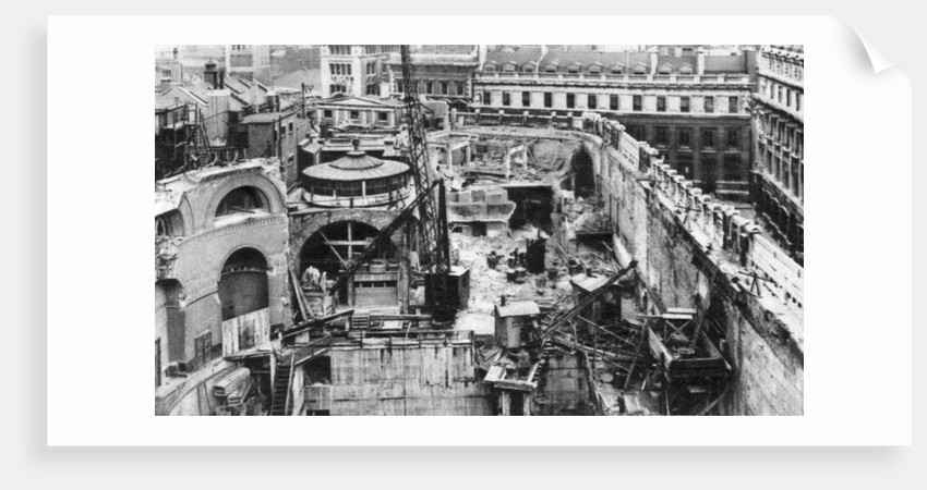 Bank, as seen from the roof of the Royal Exchange, London by Joel