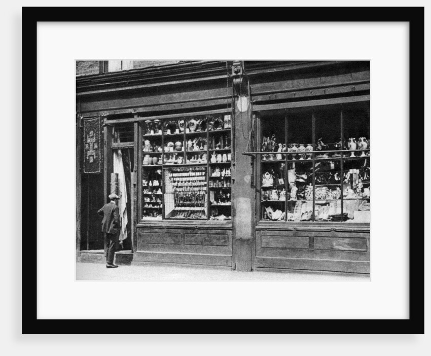 A pawnbroker's shop front, Bow, London by Whiffin