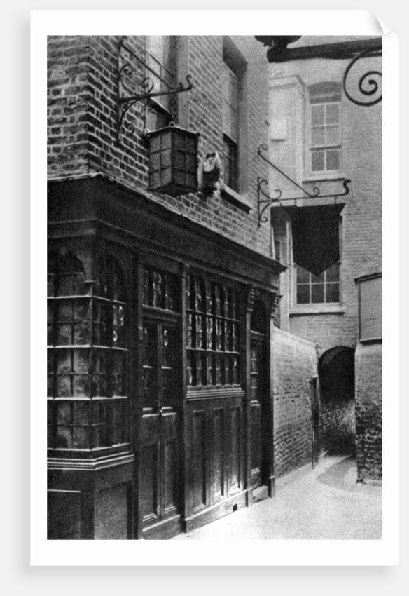 The 'Mitre' tavern, London by Paterson