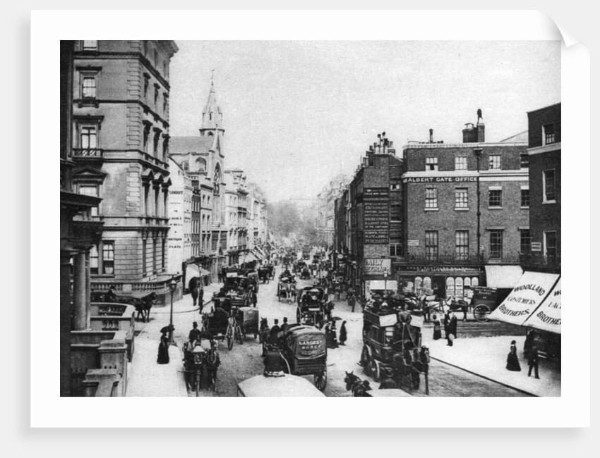 Knightsbridge, London, 1890s by Anonymous