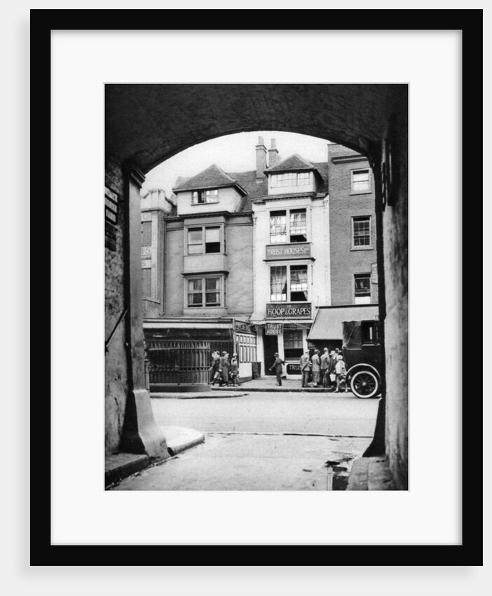 Old house and a tavern surviving in Aldgate, London by McLeish
