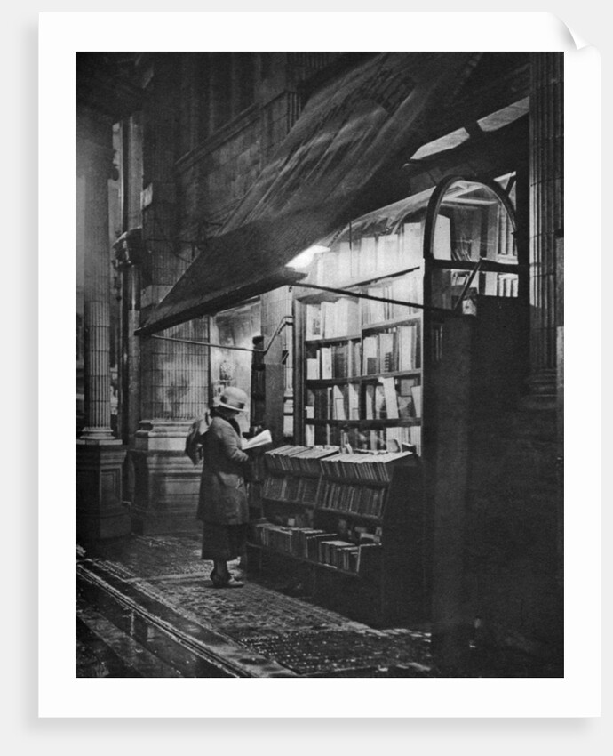 A bookshop in Bloomsbury, London by HW Fincham