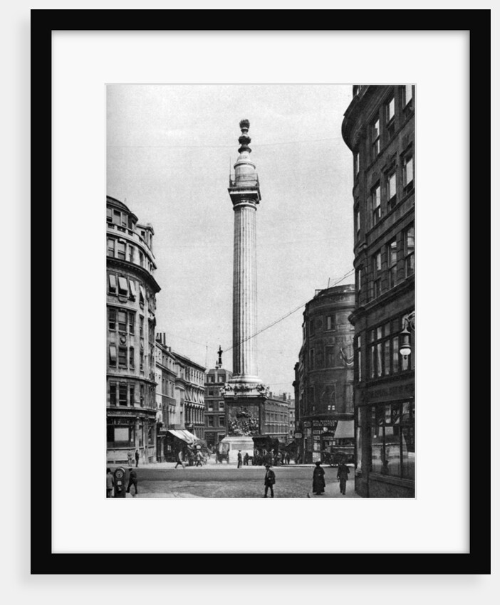 The Monument to the Great Fire, London by McLeish