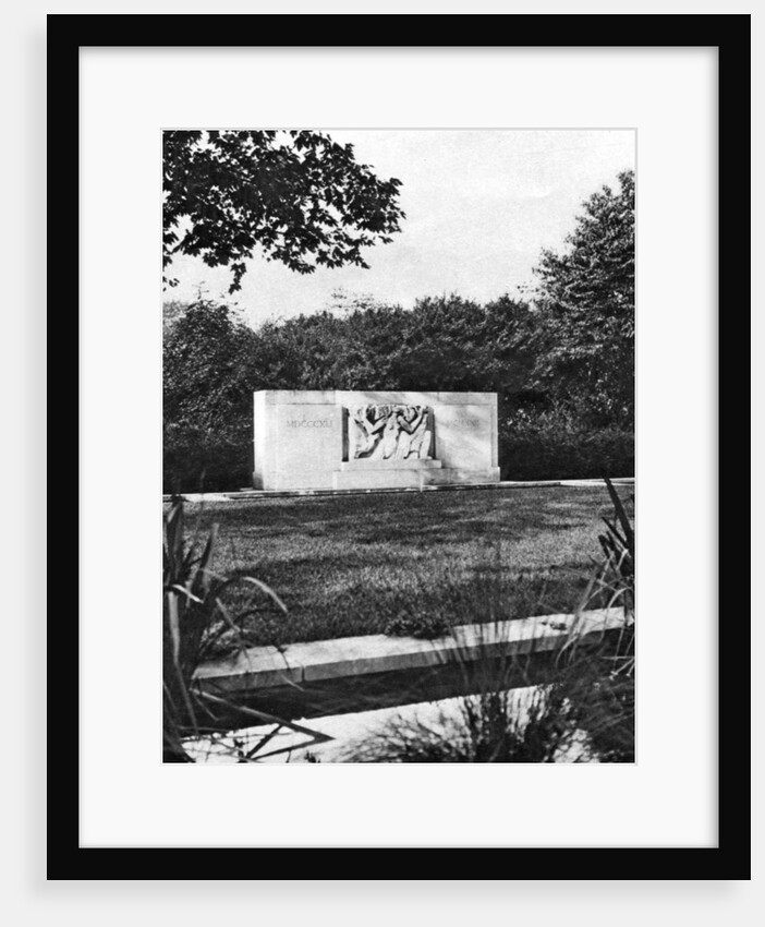 Hyde Park Bird Sanctuary and Hudson Memorial, London by McLeish