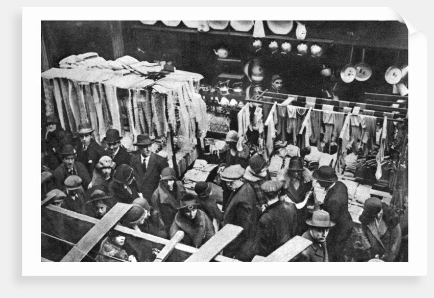 Saturday at Berwick Street Market, Soho, London by Anonymous