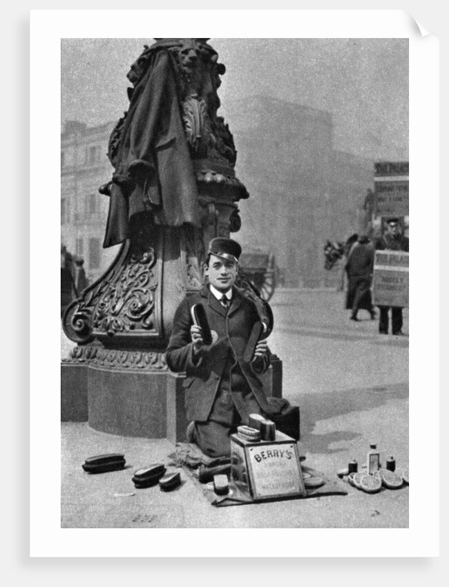 A bootblack, London by McLeish
