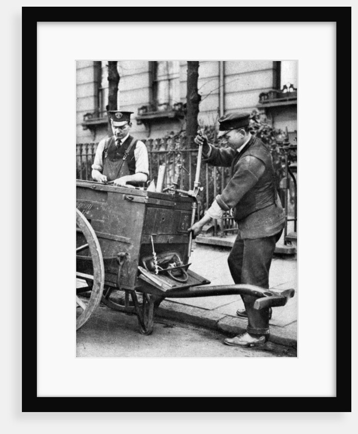 A gas fitter, London by McLeish