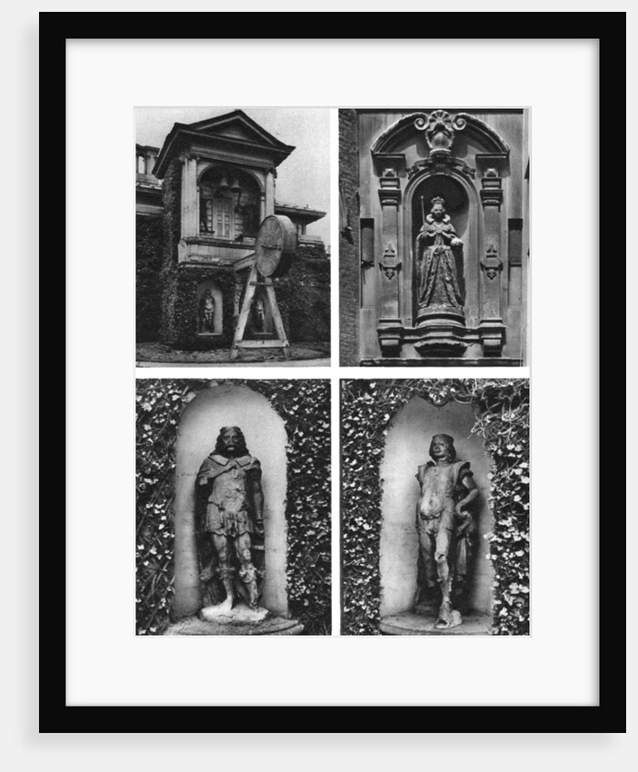 Clock and statues, Church of St Dunstan-in-the-West, London by Joel