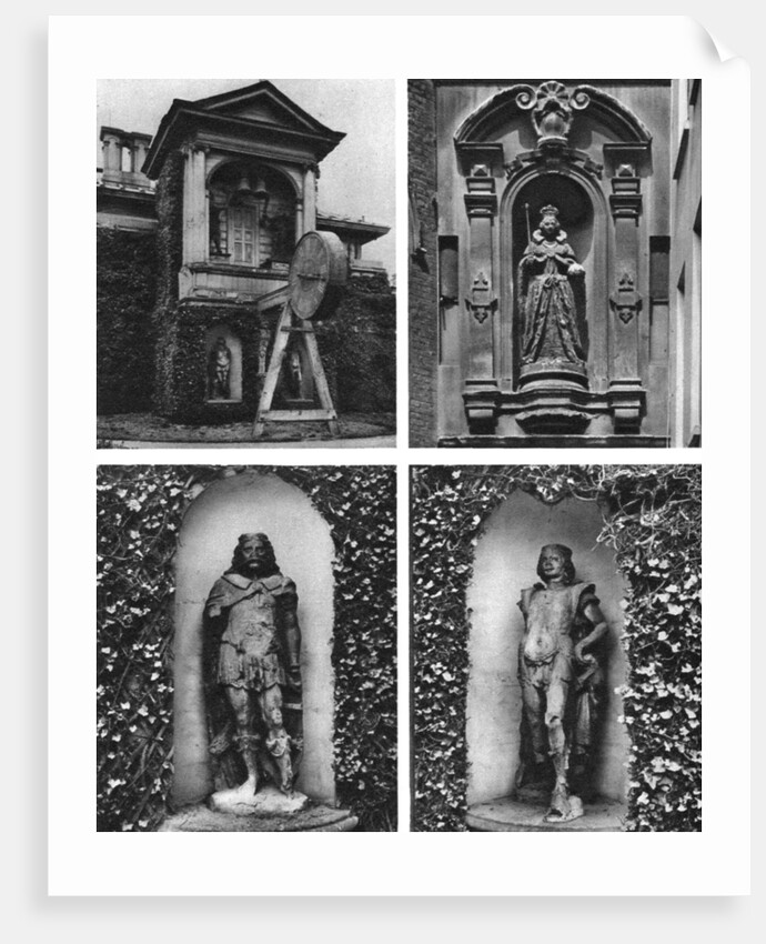 Clock and statues, Church of St Dunstan-in-the-West, London by Joel
