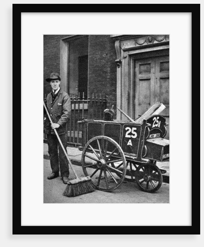 Road sweeper, London by Anonymous