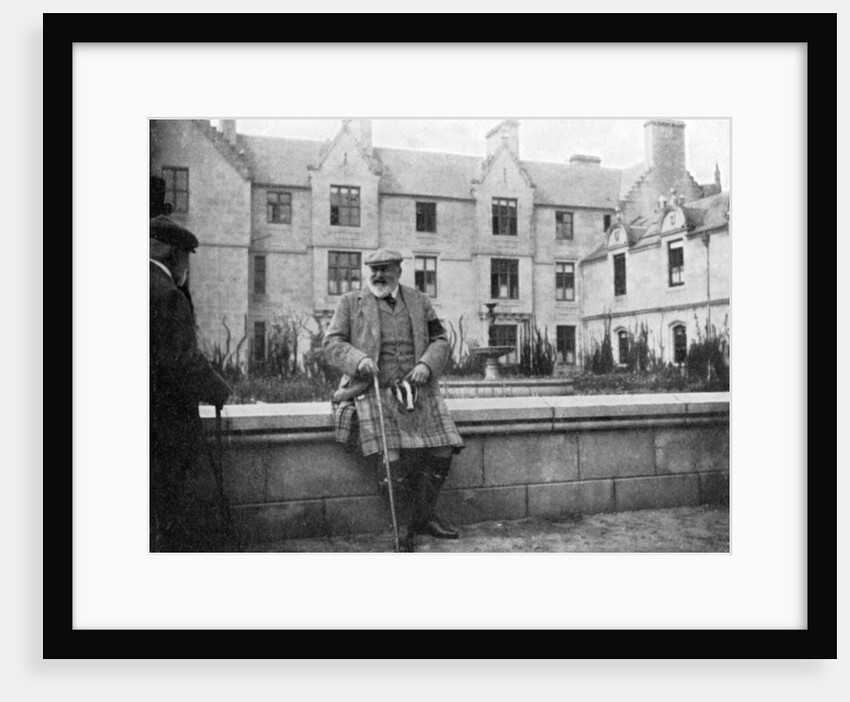 King Edward VII (1841-1910) at Balmoral, Scotland by Queen Alexandra