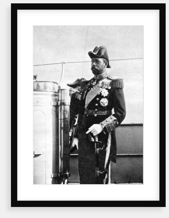 The Prince of Wales (1865-1936), the future King George V by Queen Alexandra