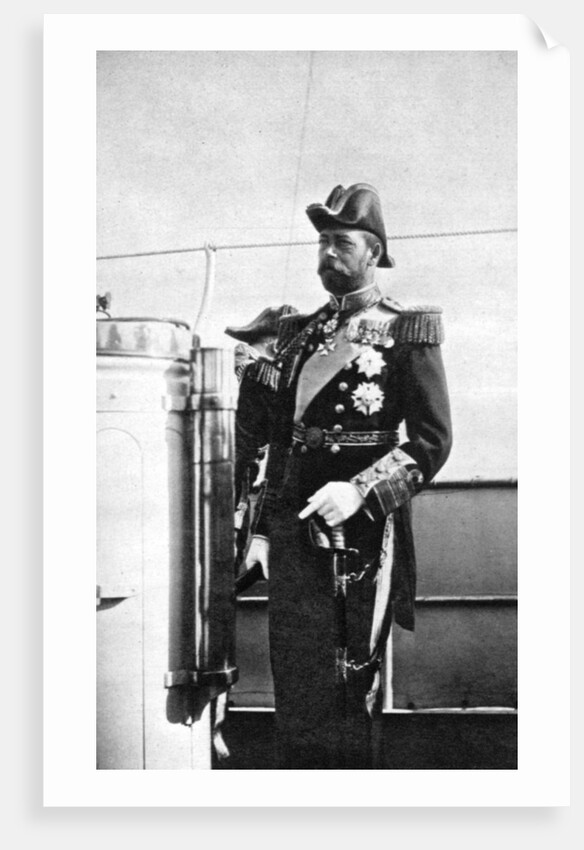 The Prince of Wales (1865-1936), the future King George V by Queen Alexandra