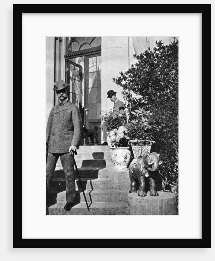King Christian IX of Denmark (1818-1906) and Prince Frederick by Queen Alexandra