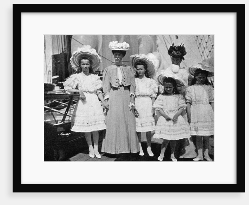 The mother, sister and children of Tsar Nicholas II (1868-1918) of Russia by Queen Alexandra