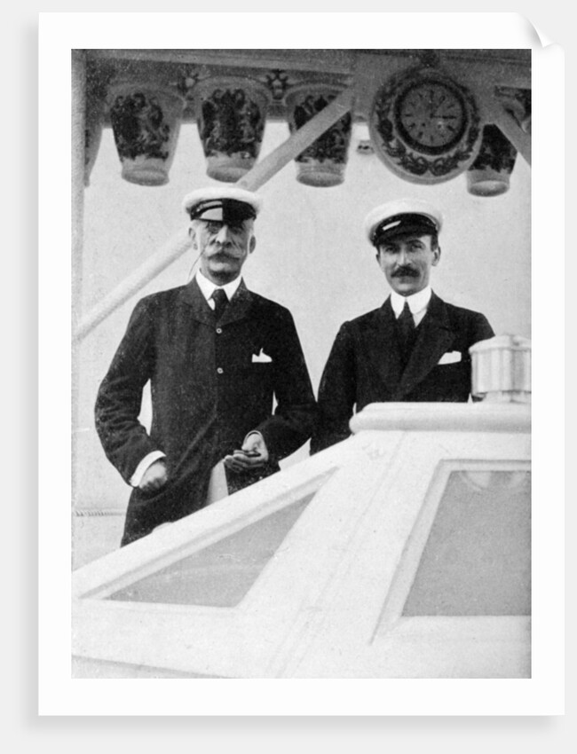 Count Benckendorff and Lord Errington by Queen Alexandra