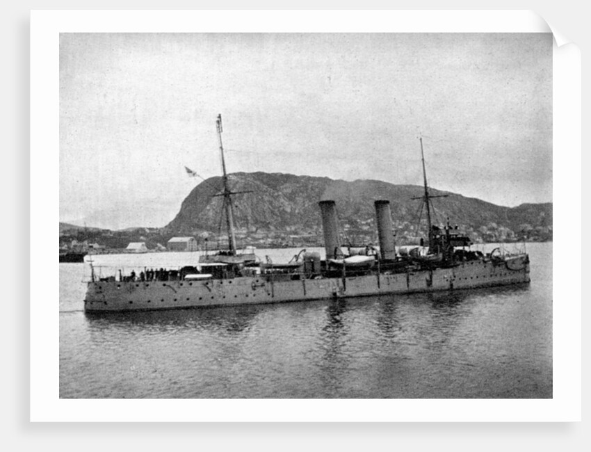HMS Spartan off Norway by Queen Alexandra