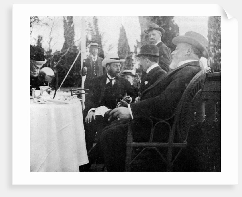 Prince George (1865-1936), the future King George V, Corfu, Greece by Queen Alexandra
