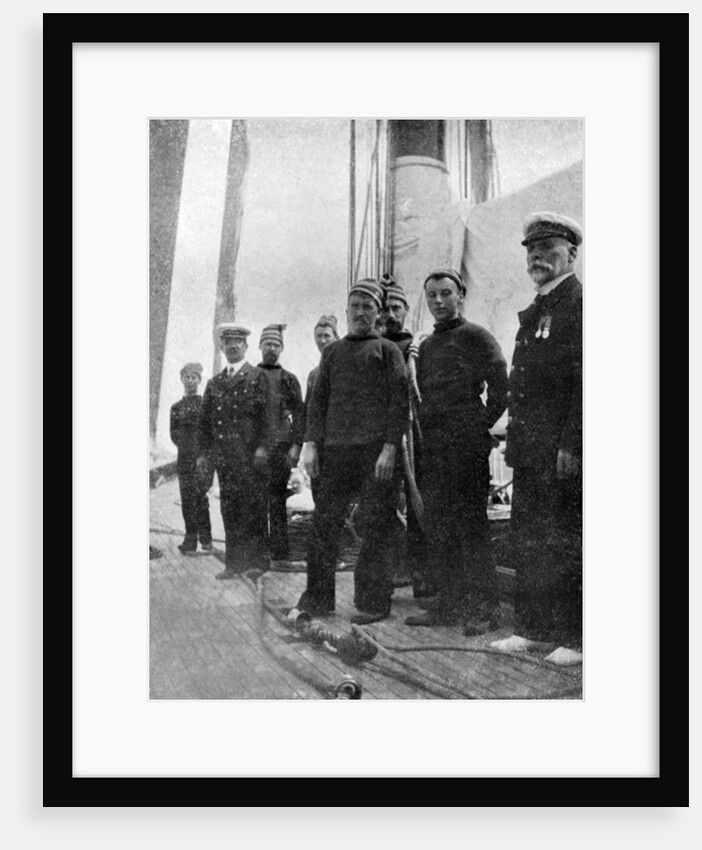 On board the yacht 'Britannia' by Queen Alexandra