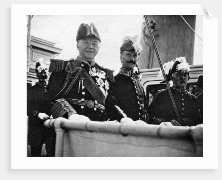 The Lords of the Admiralty at the Naval Review of 1907 by Queen Alexandra