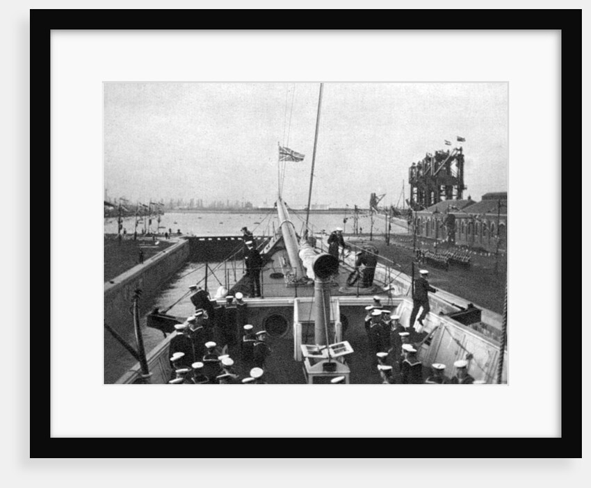 The opening of the Alexandra Dock at Cardiff in 1907 by Queen Alexandra