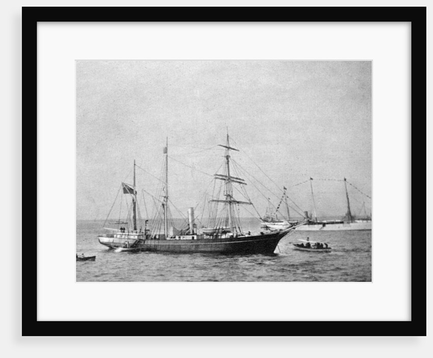 Ernest Shackleton's ship HMS Nimrod by Queen Alexandra