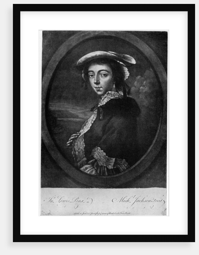 Margaret 'Peg' Woffington (1720-1760), Irish actress by Jackson