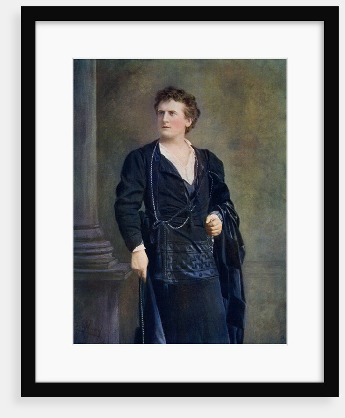 Wilson Barrett (1846-1904), English actor, theatre manager, and playwright by W&D Downey