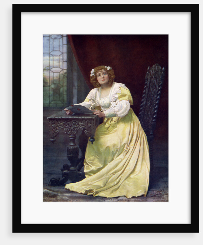 Eva Moore (1870-1955), English actress by W&D Downey