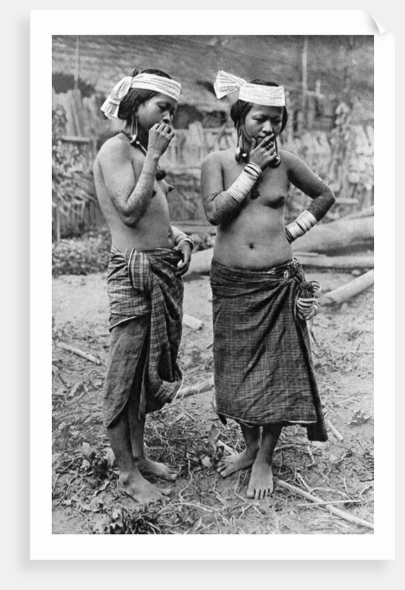 Lisum women of central Borneo by Dr Charles Hose